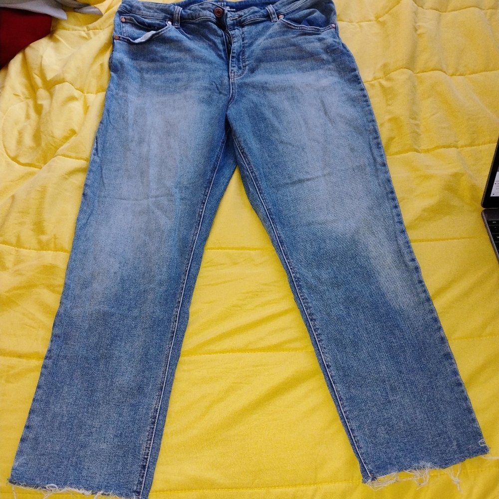PETITE PLUS SIZE TIME AND TRU STRAIGHT LEG JEANS AESTHETICS Y2K